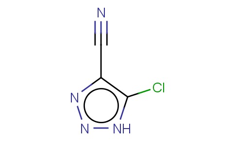 5-CHLORO-1H-[1,2,3]TRIAZOLE-4-CARBONITRILE